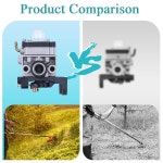 에어 필터 커버가 장착된 혼다 GX35 HHT35 HHT35S 4행정용 아투니 카뷰레터 16100-Z0Z-034 발전기 엔진 잔디 깎는 기계 교체 : 레브린마켓