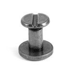 10 세트 공예 DIY 가죽 의류 장식 네일 천으로 단추 나사 황동 리벳 : 온새온샵