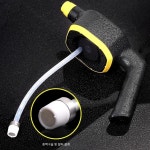 Foamboss 전동 거품 분무기 세차용 검은색 배터리 구동 : 라온종합쇼핑몰