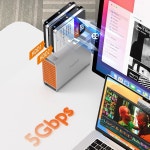 3.5인치 HDD, 라이트닝 패스트 5Gbps, 1 / 0 JBOD NORMAL 구성 + 스마트 온도 제어 팬을 위한 MAIWO 듀얼 베이 SATA RAID 인클로저 : 엠디... 