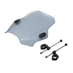 오토바이 윈드스크린 바이크 20년식 백미러킷 50cm 컬러 c400gt 바람막이 1 풀 메탈 스텐드 라운드 파이프 22 25M : 위너셀렉트001