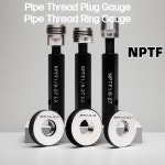 NPTF 파이프 나사 플러그 게이지 링 1/16-28 1/8 1/4 3/8-19 1/2-14 3/4 1 L1 L2 L3 측정 도구 1개 : 온새온샵