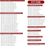 블 실버라도 교외 2500 8 0 2종 캐니언 GOLK 6 3 C 2L용 9 A 4 7 2 5 1/2 픽업트럭 : 더틴다13