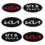 기아 스포티지 시드 소렌토 세라토 옵티마 피칸토 리오 쏘울 K6 자동차 앞 보닛 엠블럼 후면 트렁크 배지 : 홈리프컴퍼니