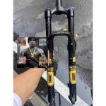 NRJY 자전거샥 자전거 프론트샥 서스펜션 충격 에어 실버 34mm 튜브 스트레이트 26in : 나리자야-narijaya