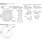 mrs16-tul 축냉 200/220/230vac (l) x - 팬 6.30인치 (h)] [160mm 3상 62mm (w) 160mm : 럭키드로우몰