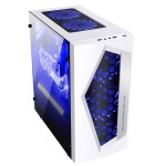 V3 ATX 8 Fan Ports SB 3.0 Com ter G ng PC Case M-ATX/ White : 인터내셔널픽업