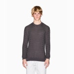 ARMANI EXCHANGE WAVY RIBBED SWEATER XM001560-AF11982-F8034 Grey : 브랜드 월드