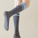 필라테스 양말 3p 롱 삭스 요가양말 미끄럼방지 긴 논슬립 니삭스 홈트 요가 여성 : 위드럽츄