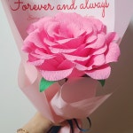 꽃다발 꽃선물 종이공예 자이언트꽃 : PinkooFlora