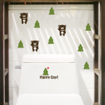 숲속 곰 세마리 스티커 포인트 데코스티커 아이방 어린이집 방꾸미기 귀여운 애니멀 동물병원 : 그림놀이터