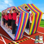 옥스포드 패브릭 펀 러닝 매트 - 팀 빌딩 학습 다인 협업 게임 청소년 야외 활동 : 쿠쿠스토어3