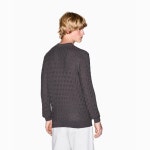 ARMANI EXCHANGE WAVY RIBBED SWEATER XM001560-AF11982-F8034 Grey : 브랜드 월드