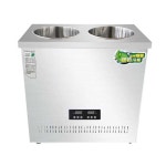 살얼음 사리 얼음 스텐 냉육수 사리냉각기 육수 외통 업소용 슬러시 제조기 냉동고 얼음통 식혜 외통 : 파셀몰7