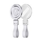 멜리언스 듀얼 마그네틱 맥세이프 메탈 링홀더 핸드폰 자석거치대 그립 스트랩 톡 프로 실버 : 멜리언스 스토어