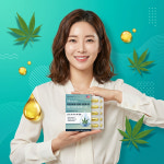 대마종자유 대마씨유 햄프씨드 오메가 6 3 식물성 오일 바이몸 60캡슐, 6개 : Hs BioHealth