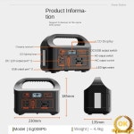도매 휴대용 야외 발전소 차량 에너지 저장 모바일 태양광 순수 사인파 리튬 이온 : 레보나스토어