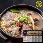 [부자갈비탕] 집들이 홈파티 술안주 캠핑 음식 탕 냉동 갈비탕 밀키트 맛집 2인분 4팩 : 부자갈비탕