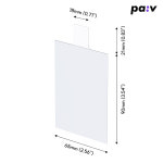 파브 카드슬리브 손잡이형 TCG (65x90mm), 100매 : pav