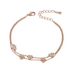 Ramlove 18K 도금 팔찌 러브하트 로즈골드 ZQY-SS118 : 치싱쥬 유한회사