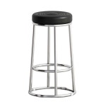 오락실 의자 원형 게임장 블랙 간이 스툴 데스크 블랙 : 유이쇼핑몰