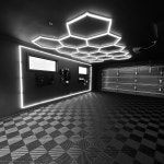 모던 스타일 플라스틱 통풍 모듈식 바닥 세차장 차고 : 반월마켓15