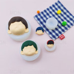 석고방향제 아트 diy 만들기수업 키즈클래스 얼굴 실리콘몰드 : 엠디앤