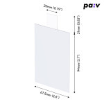 파브 카드슬리브 손잡이형 35PT 67.5x94mm, 100매 : pav