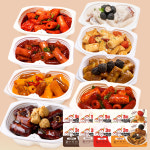 이응떡볶이 소스품은 구멍 떡볶이 8종 1팩 국물 옛날 냉동 분식 : 카페이노스주식회사