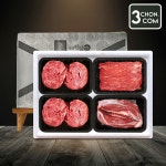 [나주목장] 전라도 한우 1등급 알찬정육세트 1호(불고기x2+국거리+사태) : 삼촌밥먹자