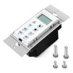 MCGS-HTI-12-007 히트앤글로 쿼드라파이어 가스 벽난로용 스위치 벽면 제어 어셈블리, NG 및 LP 유닛 모두 지원 : 포리세븐코퍼레이션