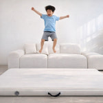 (한정판 수량 100개) 에어리팡 층간소음 에어 매트 줄넘기 거실 놀이방 초등학생 미니 : 점프업에어매트