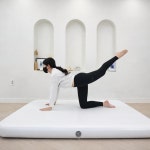 (한정판 수량 100개) 에어리팡 층간소음 에어 매트 줄넘기 거실 놀이방 초등학생 미니 : 점프업에어매트