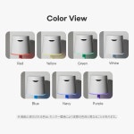 Carepod 7 Lighting J40LS 35db 4L 14 Carepod(케어 포드) 스탠드 첨부 손질 간단 칼라 무드 인테리어 : zakya-triangle