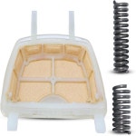 Stihl MS171 MS181 MS211 전기 톱용 에어 필터 키트는 충격 흡수 스프링으로 1139 120 1602를 대체합니다. : 가대구대왕