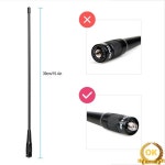 Retevis RHD-771 워키토키 안테나 SMA-F VHF 듀얼 밴드 켄우드 바오펑 UV 5R 144 430Mhz Quansheng : 소네티스토어