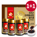 고려인삼유통 6년근 고려홍삼정 골드 250g x 4병 1kg, 2개 : 고려인삼유통
