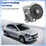 JAC HE YUE A13RS/SOUEAST A5/BAIC BJ20/Baic Senova D20/FENGXING F600 엔진 냉각 액세서리 MN143664 용 N62R-워터 펌프 : 페스트슬로스
