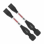 BOSCH ITDSL68202-2 PC. 구동 2인치. 임팩트 슬롯 #6-8 파워 비트 : 셀렉트코스토어
