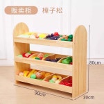 원목선반 어린이집 인형 수납장 장난감 캐비닛 진열장 둥근 머리 선반 : 스타플레이스2