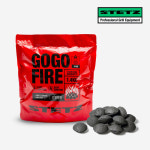 [스테츠] 고고파이어 브리켓 간편점화 바베큐숯 1.4kg : 7942캠프