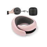 비행기용 옵틱시온 여행용 목 베개, 인체공학적 360 지지대가 있는 프리미엄 메모리 폼 비행기, 자동차, 기차 및 가정용 여행 필수품, 맥스... 