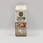 연세두유 고소한 아몬드&잣 고단백 두유 190ml, 64개 : 두위드-몰