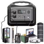 납품전문 품질보증 1000W 비상 에너지 시스템 Lifepo4 배터리 은행 발전소 1200w 태양열 발전기 : 신정종합상사Ten