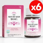 초저분자 어린 콜라겐 펩타이드 먹는 피쉬 어류 콜라겐 고함량 효능 90정, 6개 : 모모밸런스