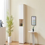 높은 W400xH1844 틈새그릇장 주방틈새수납장 : siiello