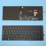 HP EliteBook 840 G7840 G8845 G7745 G8 노트북 백라이트 용 새 영어/라틴어 스페인어/프랑스어 키보드 : 송하유통57