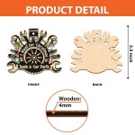 삼촌, 친구들을 위한 오토 개러지 렌치 도구 자동차 수리 장식품 크리스마스 기념품 장식품, 내가 원하는 것은 도구와 자동차 : 오토부품케어