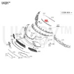 나는 rc ed es Be nz A 2228851002 베이스 프레임 중앙에 위치 보행자 보호 : 페스트슬로스