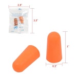 GOL SIV 200쌍 폼 이어플러그 - 작업 소음 감소 33dB 현장용 수면 38dB 건설 일회용 및 NRR 촬영 1 50pairs earplugs yellow : 더크다.